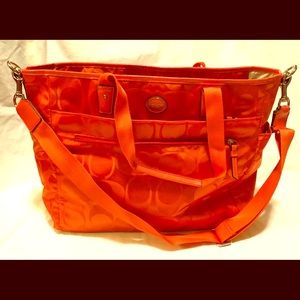 COACH diaper bag
